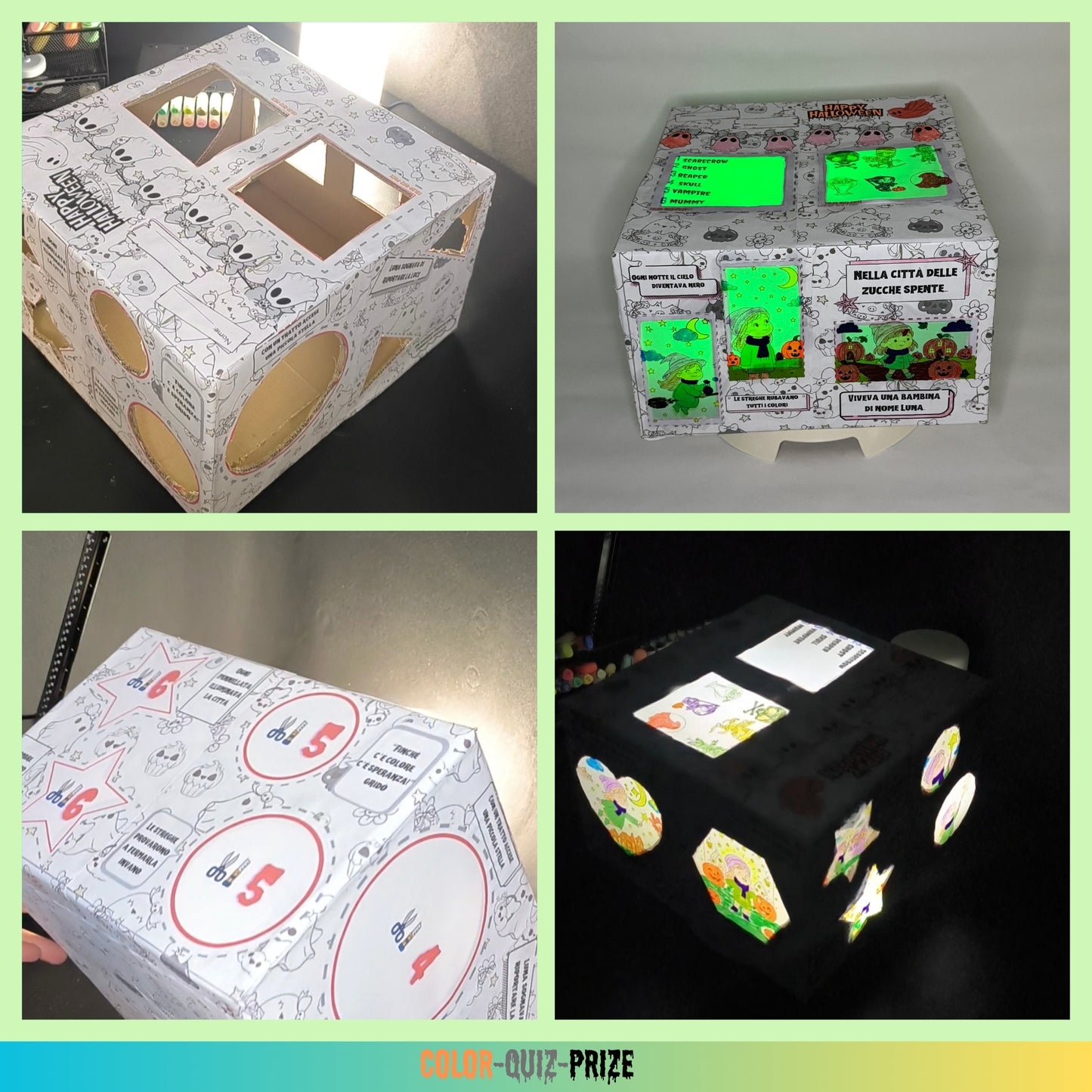 The Magical Night of Luna box 25,5 × 25,5 × 22cm