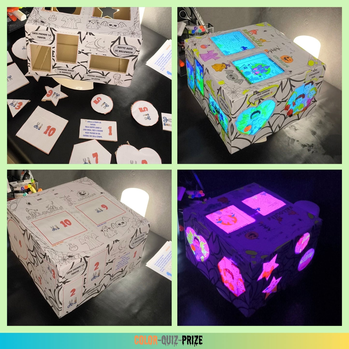 The Halloween Hero box.25,5 × 25,5 × 22cm