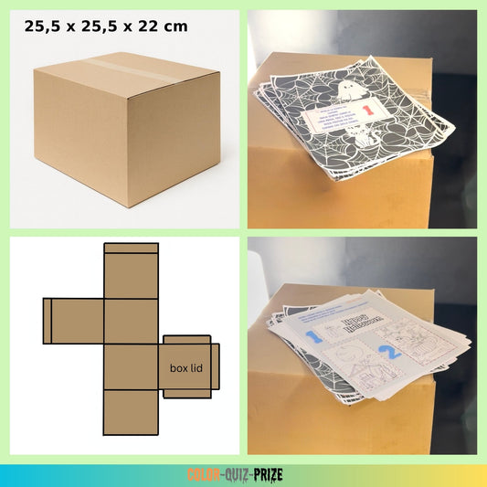 Magic Halloween Box 25,5 × 25,5 × 22cm