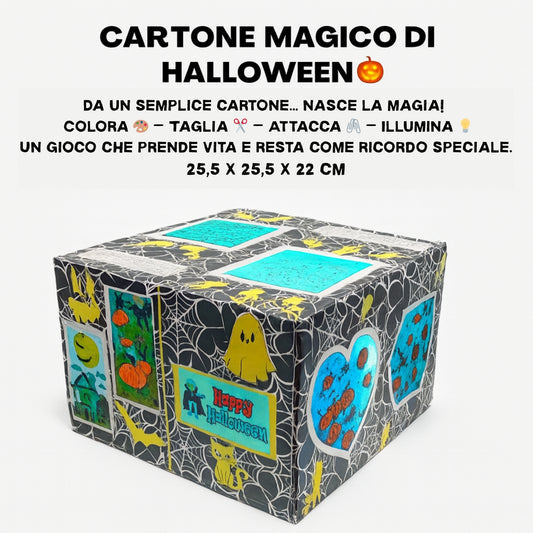 (Cartone) Magico di Halloween 25,5 × 25,5 × 22cm