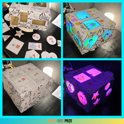 (Cartone) dell’Eroe di Halloween.25,5 × 25,5 × 22cm